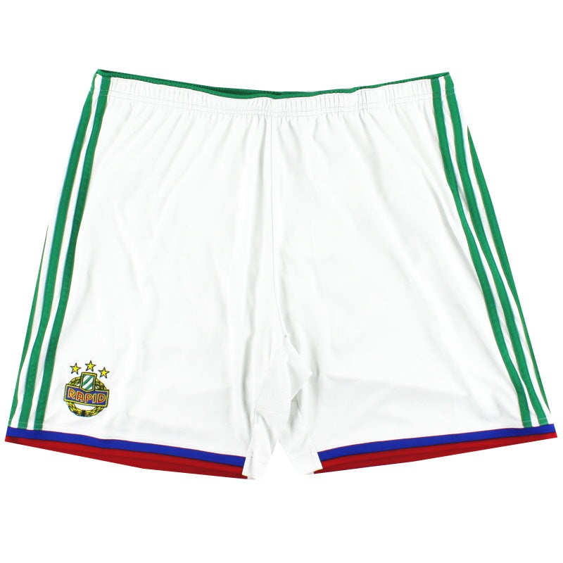 2014-16 Rapid Wien adidas Auswärtsshorts XL