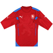 2014 Tschechische Republik Puma Authentic Sample Heimtrikot Langarm *Neuwertig* L