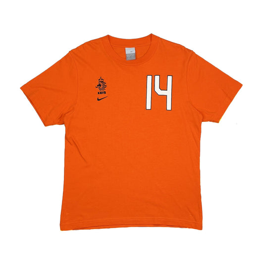 2014 Netherlands Cruyff #14 T-Shirt (M) Nike