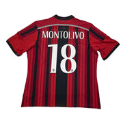 2014/15 AC Mailand Montolivo #18 Heimtrikot (XL) Adidas