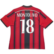 2014/15 AC Mailand Montolivo #18 Heimtrikot (XL) Adidas