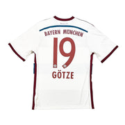 2014/15 FC Bayern München Götze #19 Auswärtstrikot (L) Adidas