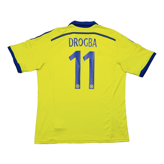2014/15 Chelsea Drogba #11 Away Shirt (XL) Adidas