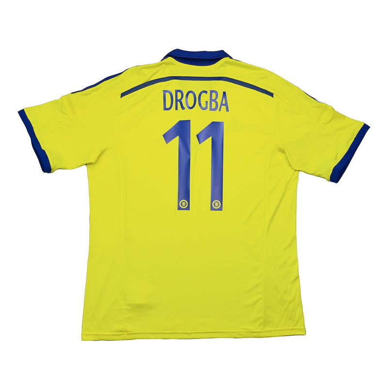 2014/15 Chelsea Drogba #11 Away Shirt (XL) Adidas