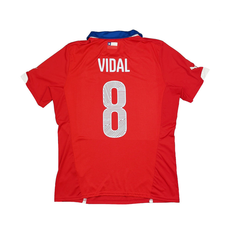 2014/15 Chile Vidal #8 Home Shirt (M) Puma