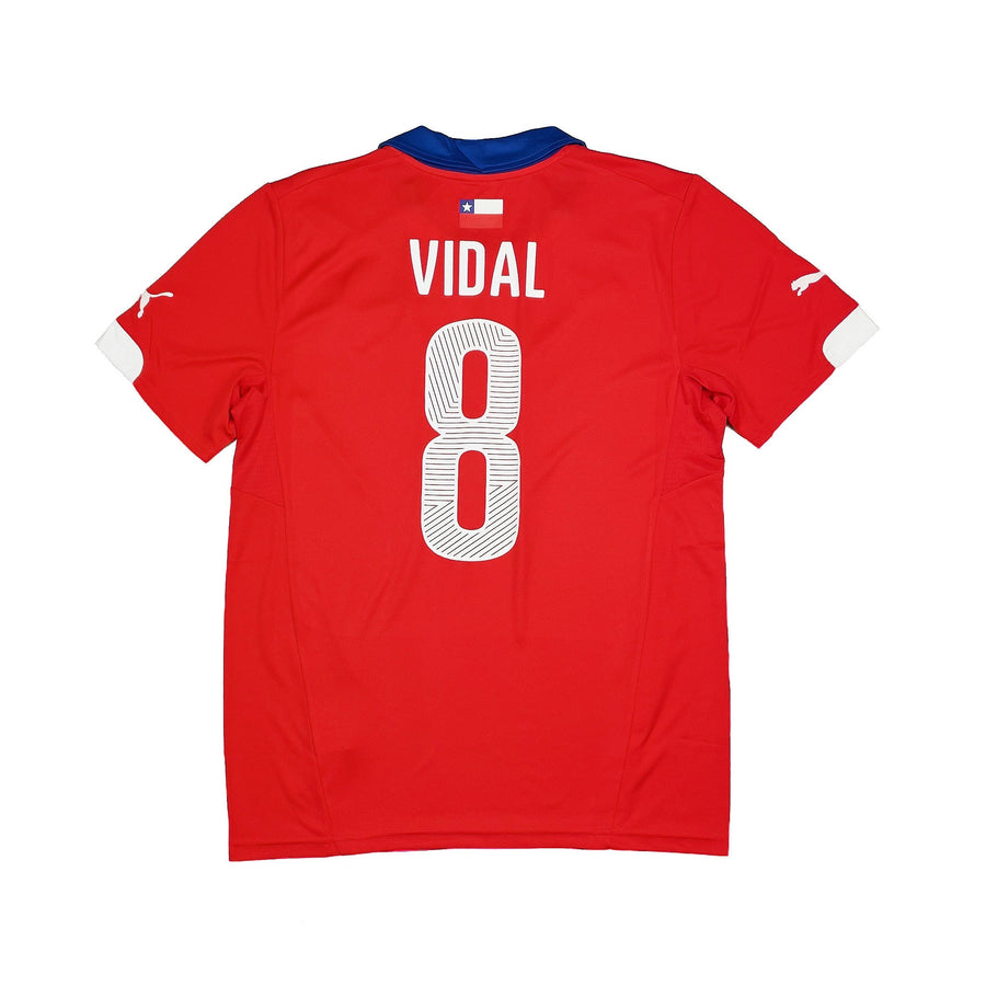 2014/15 Chile Vidal #8 Heim Trikot (M) Puma