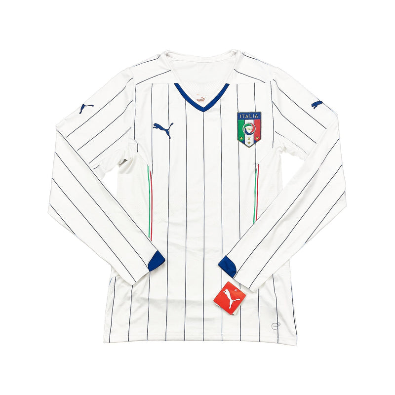 2014/15 ITALY *PLAYER ISSUE* BNWT L/S AWAY SHIRT (XXL) PUMA