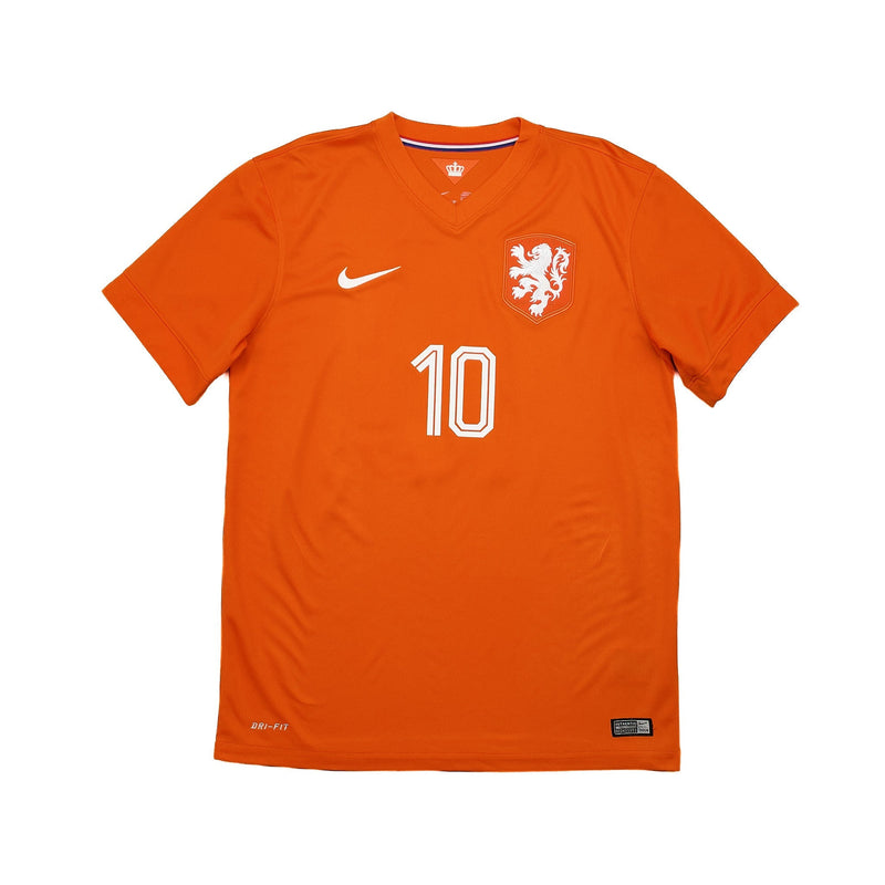 2014/15 Netherlands Sneijder #10 Home Shirt (M) Nike