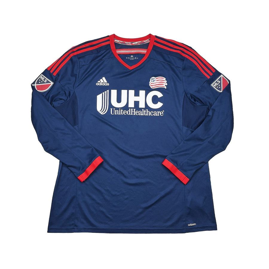2014/15 New England Revolution L/S *Player Issue* Heimtrikot (2XL) Adidas