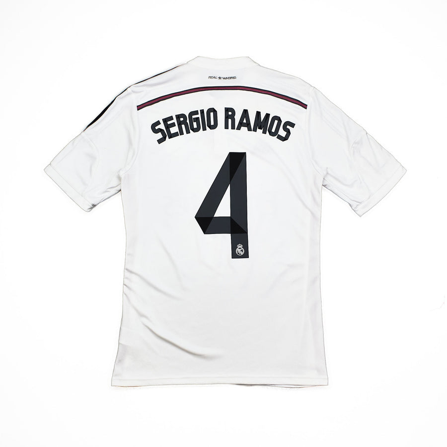 2014/15 Real Madrid Sergio Ramos #4 Heimtrikot (M) Adidas