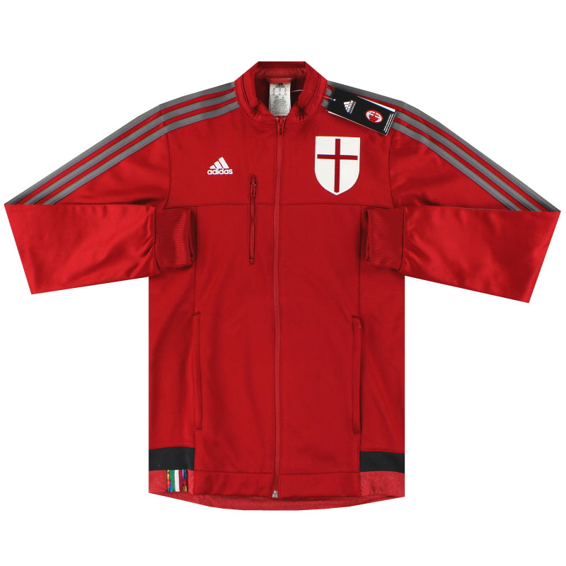 2015-16 AC Mailand adidas Anthem Trainingsjacke *NEU MIT ETIKETT* XS