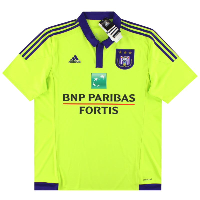 2015-16 Anderlecht adidas Auswärtstrikot *m. Etikett* XS