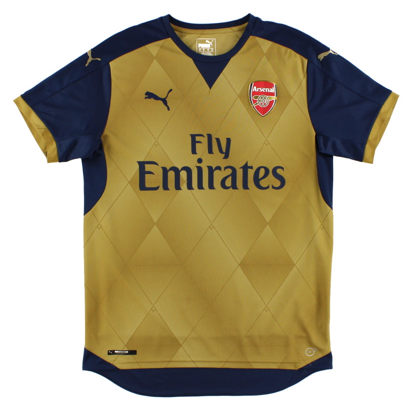 2015-16 Arsenal Puma Auswärtstrikot M