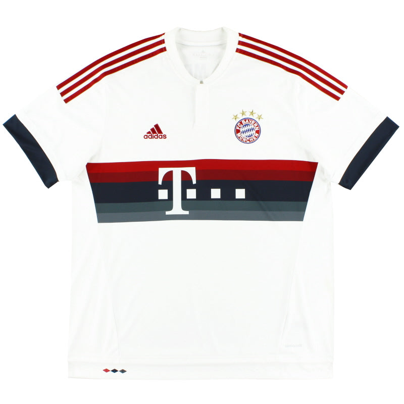 2015-16 Bayern München adidas Auswärtstrikot XXL