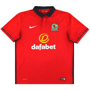 2015-16 Blackburn Nike Auswärtstrikot L
