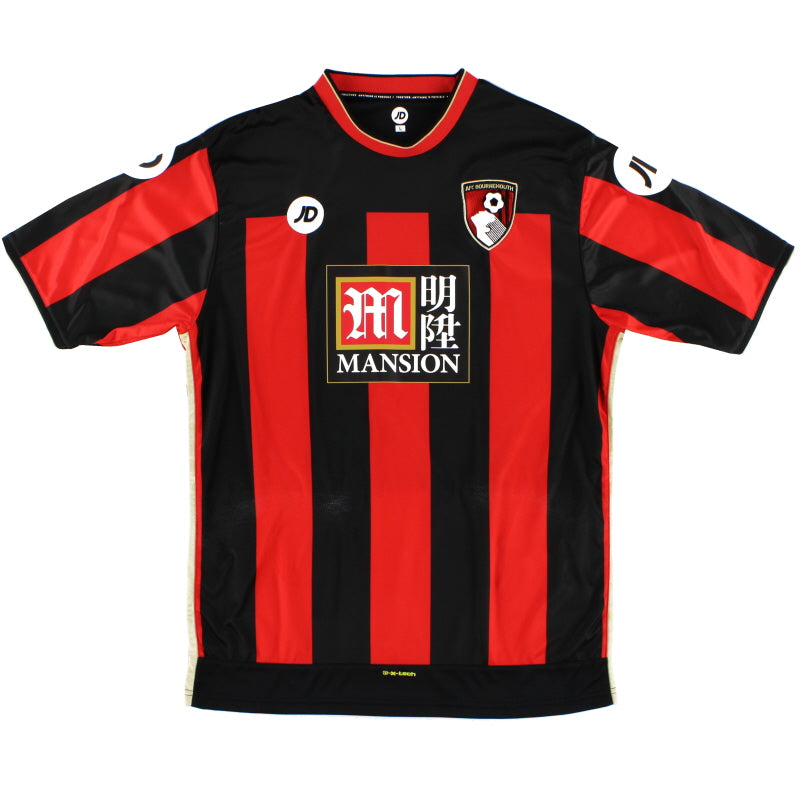 2015-16 Bournemouth JD Sports Heimtrikot *Neuwertig* M
