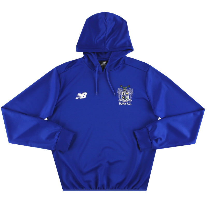 2015-16 Bury New Balance Kapuzenpullover XL.Jungen