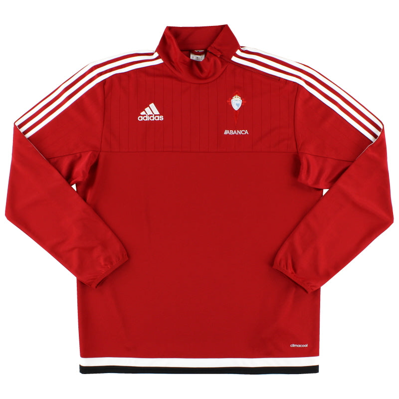 2015-16 Celta Vigo adidas 1/2-Zip-Trainingsjacke *Neu mit Etikett* M