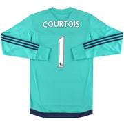 2015-16 Chelsea Torwarttrikot Courtois #1 *mit Etiketten* L/S S