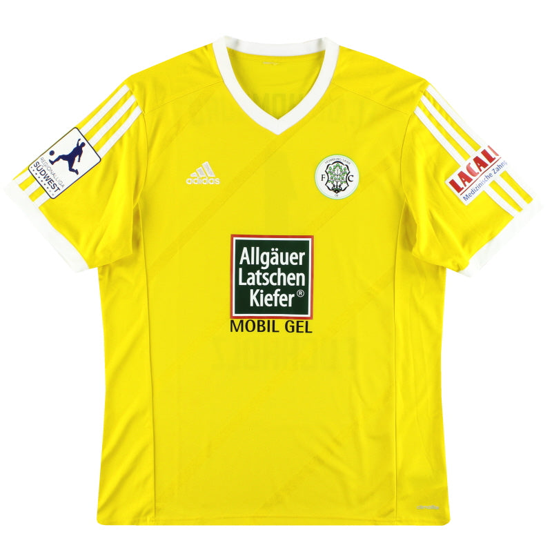 2015-16 FC 08 Homburg adidas Torwarttrikot Spielertrikot Buchholz #1 L