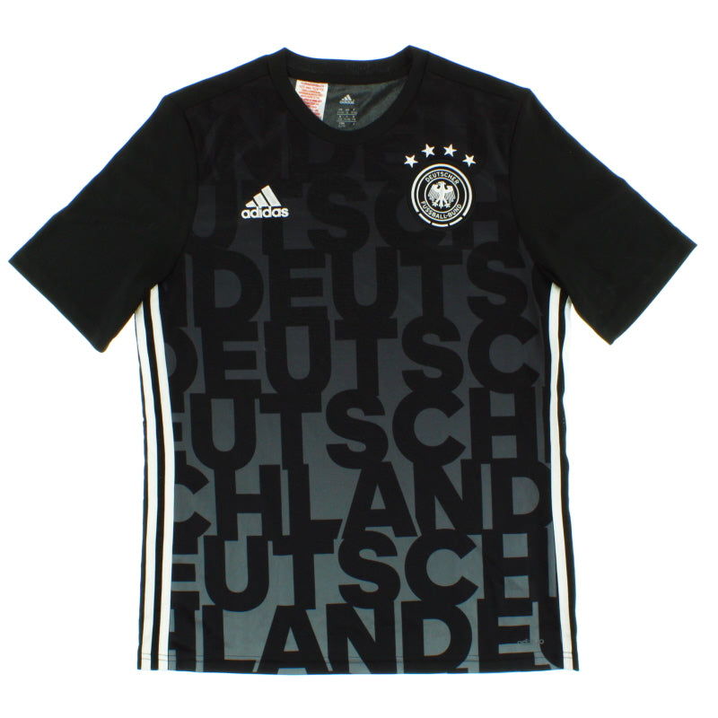 2015-16 Deutschland adidas Trainingsshirt *Neuwertig* Y