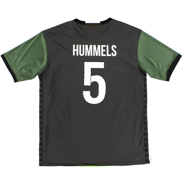2015-16 Germany adidas Away Shirt Hummels #5 *Mint* M