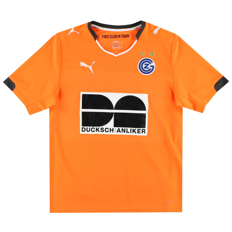 2015-16 Grasshoppers Puma Spielerversion Auswärtstrikot #20 M