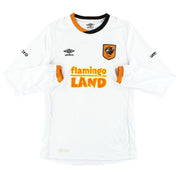 2015-16 Hull City Umbro Auswärtstrikot Langarm S