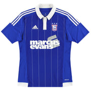 2015-16 Ipswich adidas Heimtrikot S