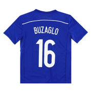 2015-16 Israel adidas Heimtrikot Buzaglo #16 *mit Etikett* Gr. S (Jungen)