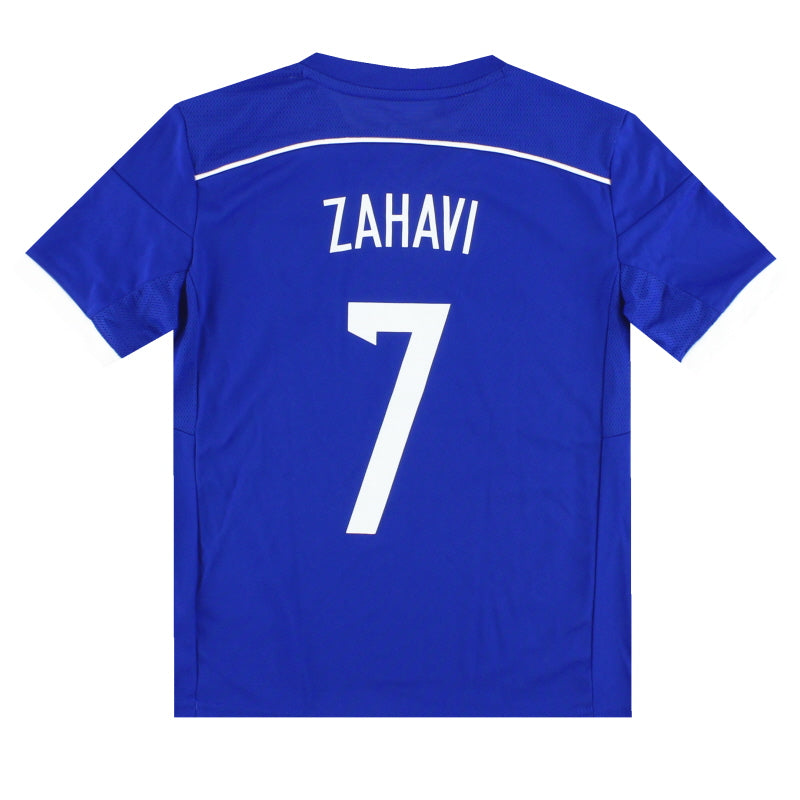 2015-16 Israel adidas Heimtrikot Zahavi #7 *m.Etiketten* Knaben M