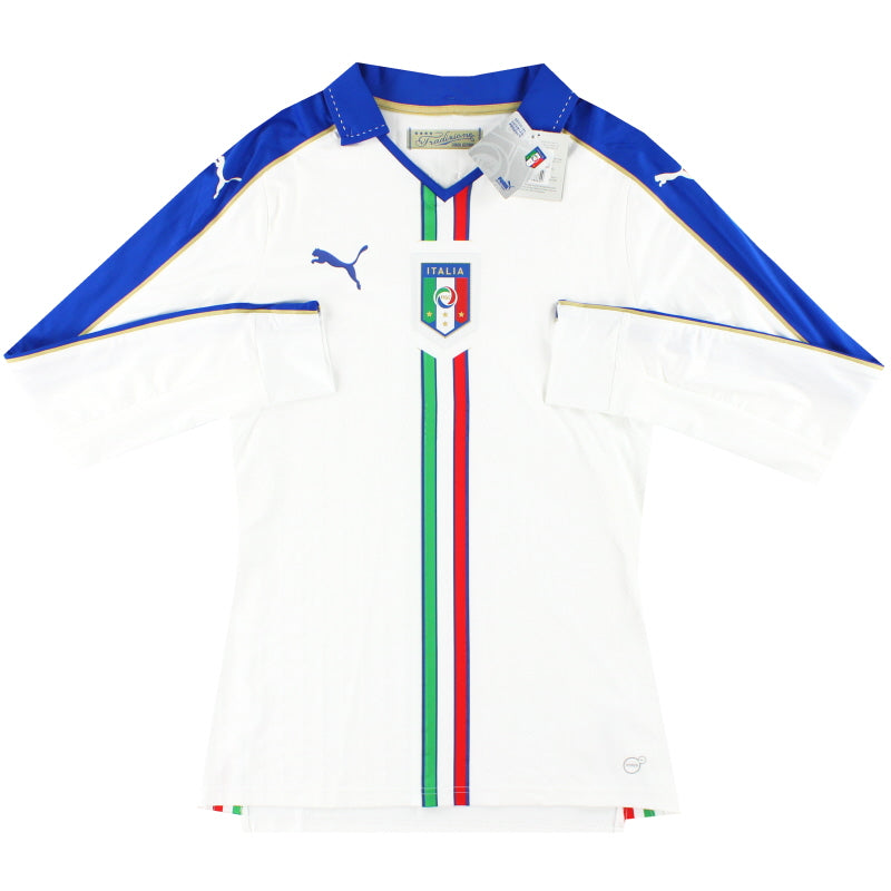 2015-16 Italien Spielertrikot Auswärts *m/Etikett* Langarm L