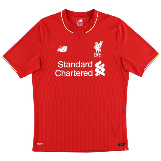 2015-16 Liverpool New Balance Home Shirt M