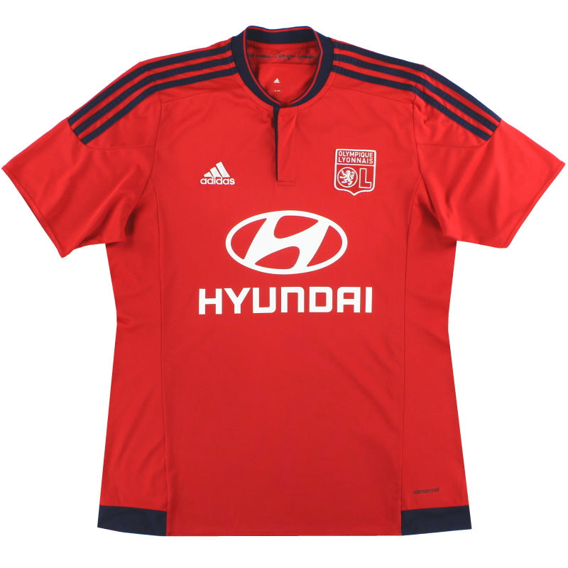 2015-16 Lyon adidas Auswärtstrikot L