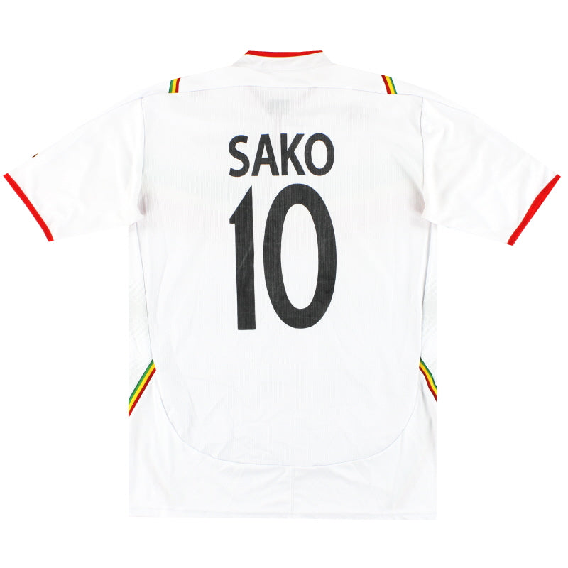 2015-16 Mali Airness Matchvorbereitetes Auswärtstrikot Sako #10 XL