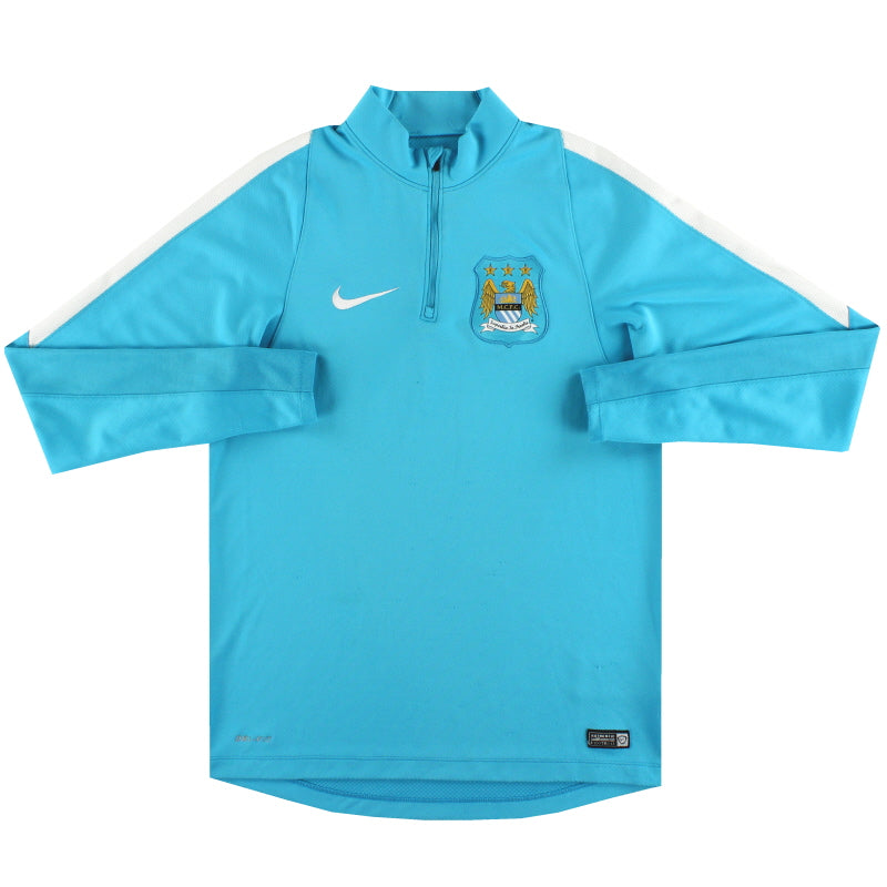 2015-16 Manchester City Nike 1/4 Zip Trainingspullover M
