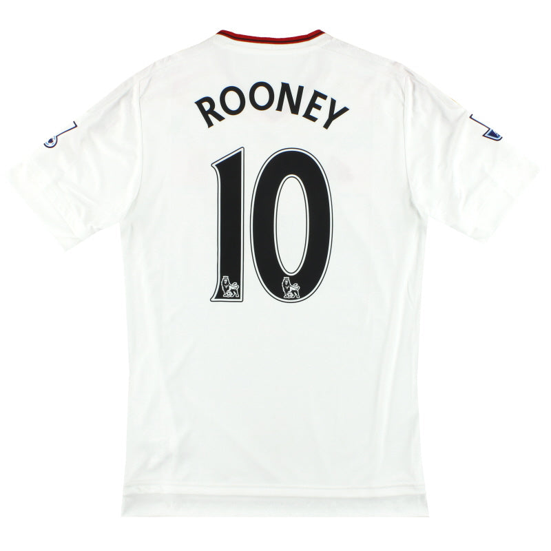 2015-16 Manchester United adidas Auswärtstrikot Rooney #10 *Neuwertig* S