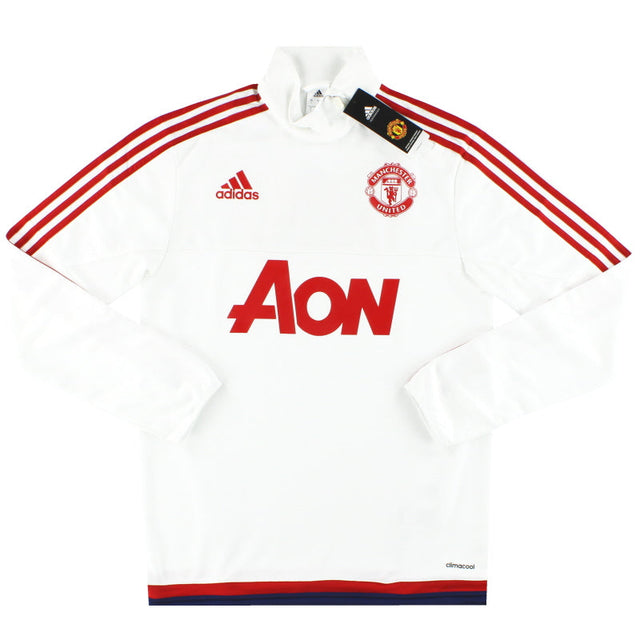2015-16 Manchester United adidas 1/2 Zip Training Top *BNIB* S