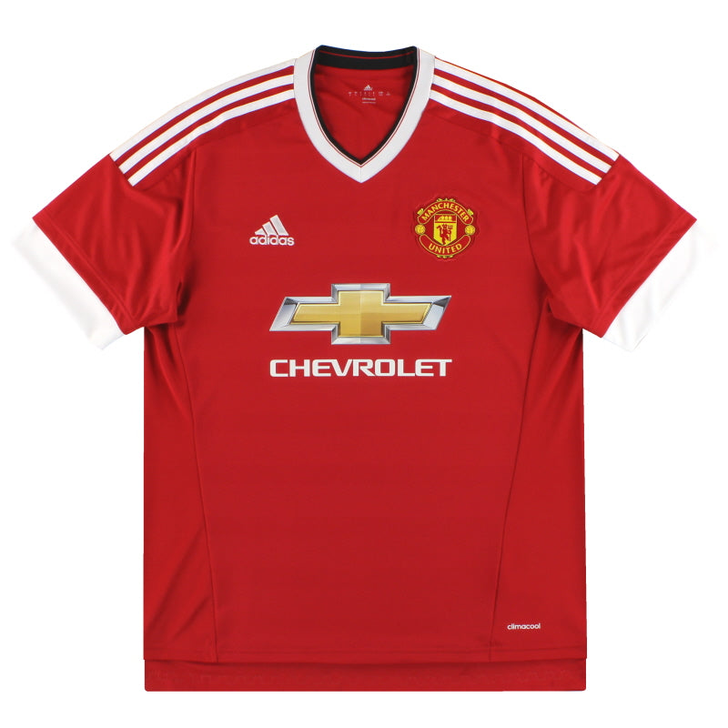 2015-16 Manchester United adidas Heimtrikot S