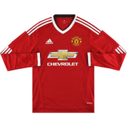 2015/16 Manchester United adidas Heimtrikot L/S M