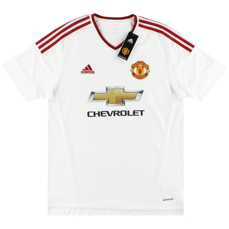 2015-16 Manchester United adidas Auswärtstrikot *mit Etikett* XL