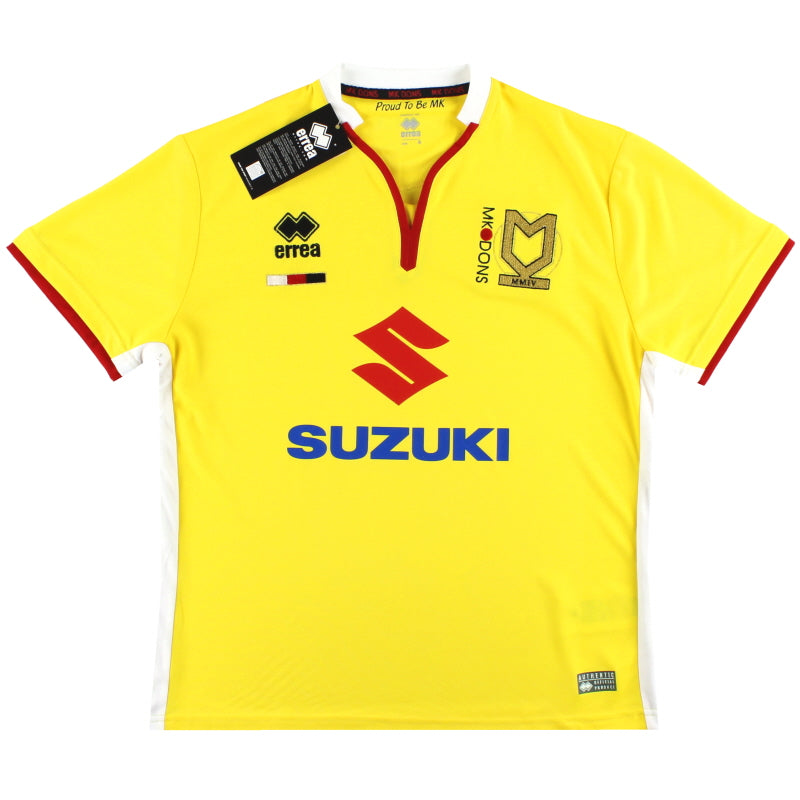 2015-16 MK Dons Errea Ausweichtrikot *BNIB* S