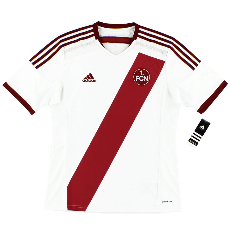 2015-16 Nürnberg adidas Spielerversion Auswärtstrikot *Neu mit Etikett* S