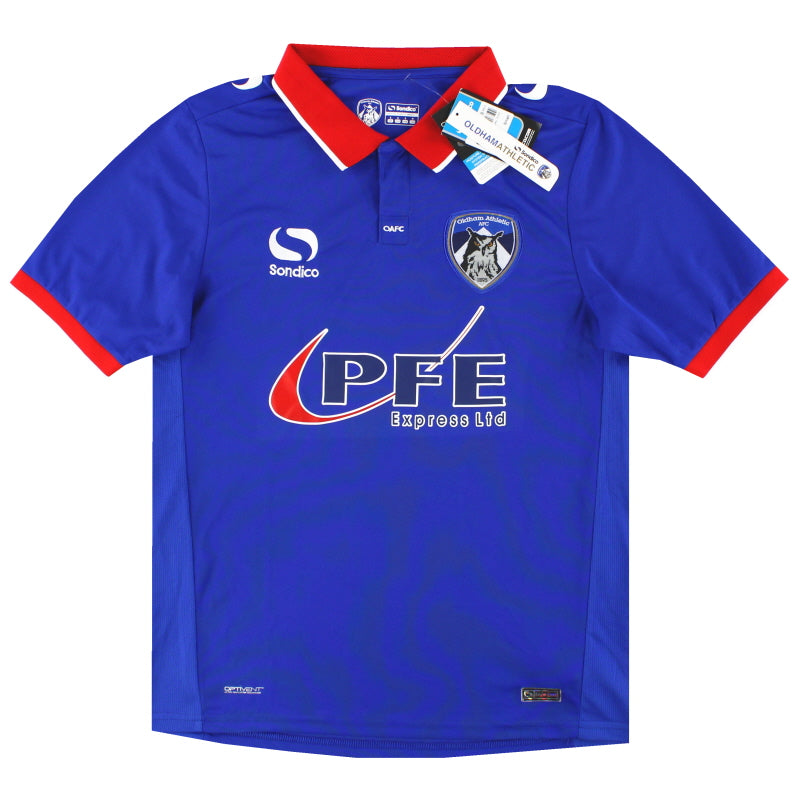 2015-16 Oldham Sondico Heimtrikot *m. Etiketten* S