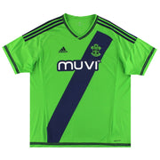 2015-16 Southampton adidas Auswärtstrikot *Neuwertig* L