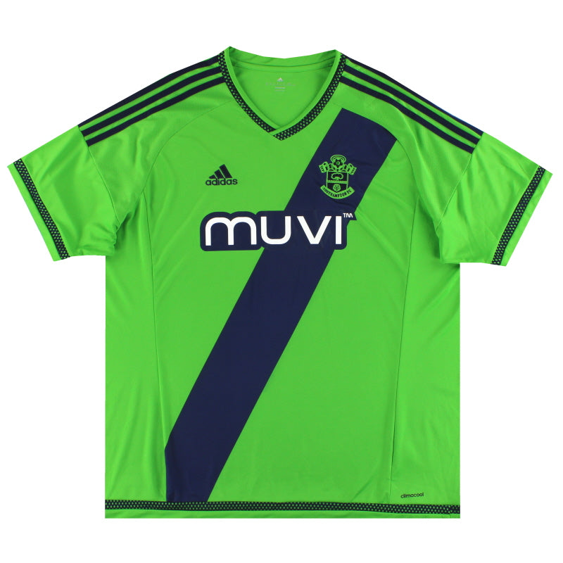 2015-16 Southampton adidas Auswärtstrikot *Neuwertig* L