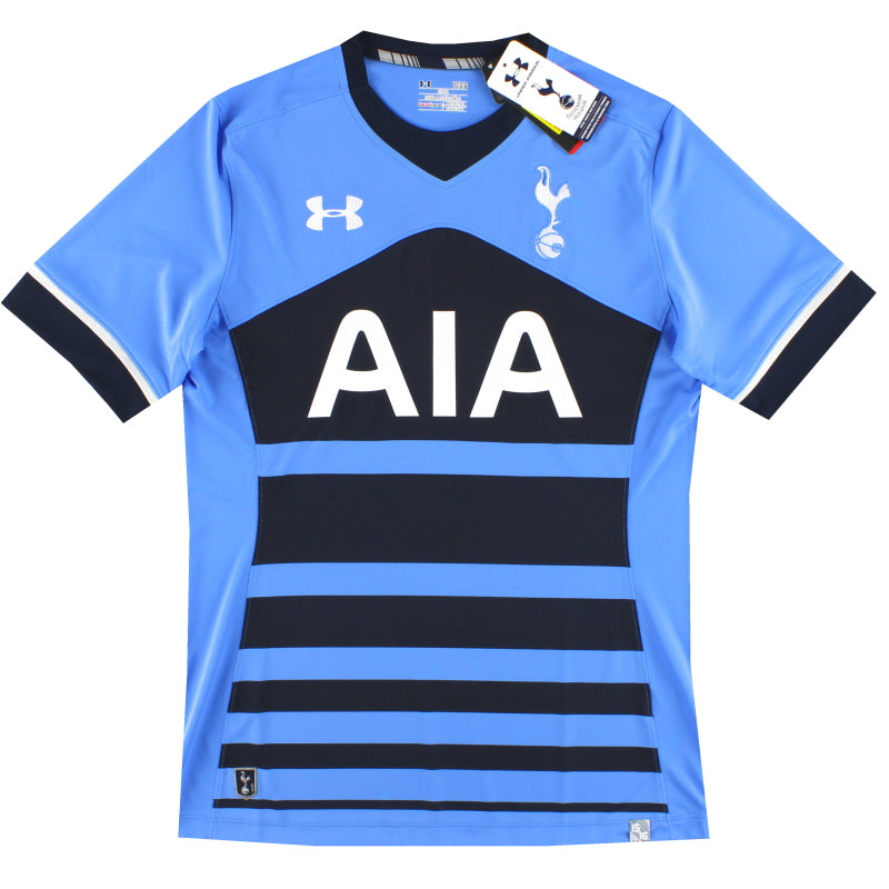 2015-16 Tottenham Under Armour Auswärtstrikot *m. Etiketten* XL