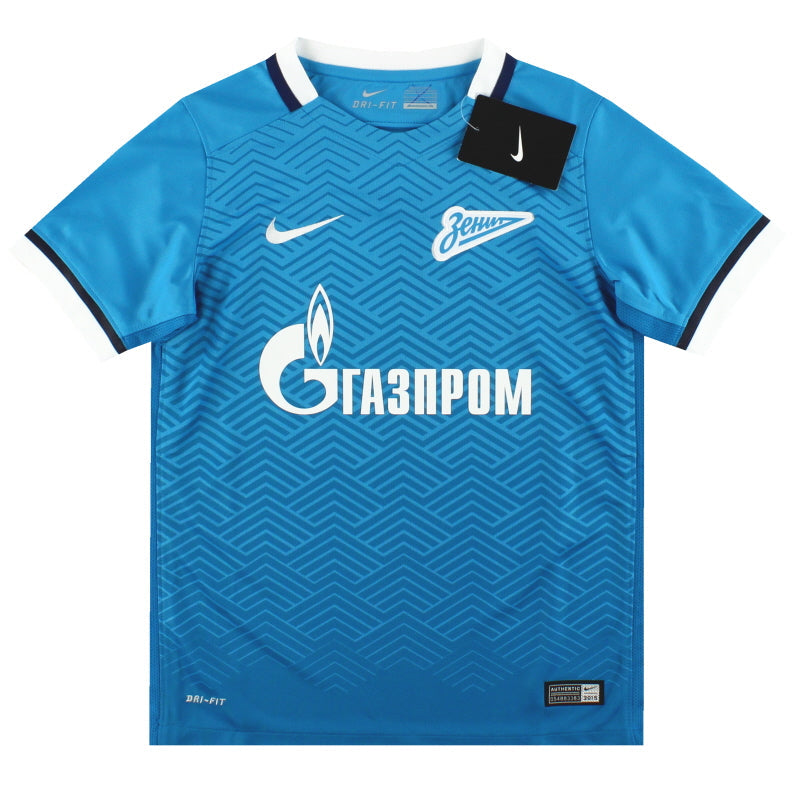2015-16 Zenit St. Petersburg Nike Heimtrikot *BNIB* Jugend XS
