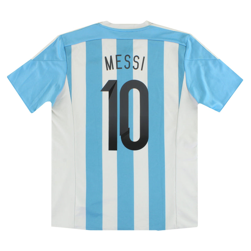 2015-16 Argentina adidas Home Shirt Messi #10 L