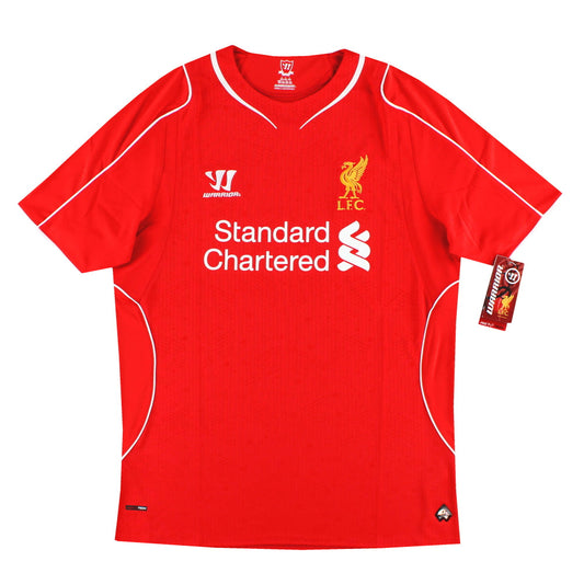 2014-15 Liverpool Warrior Home Shirt *w/tags* L